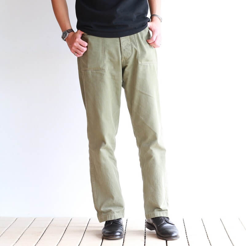 Buzz Rickson's バズリクソンズ HERRINGBONE U.S. MARINE COOP PANTS EARLY MODEL USMC ヘリンボーンパンツ 初期型 