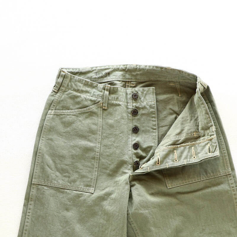 Buzz Rickson's バズリクソンズ HERRINGBONE U.S. MARINE COOP PANTS EARLY MODEL USMC ヘリンボーンパンツ 初期型 