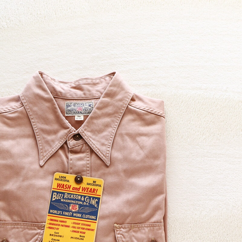 Buzz Rickson's バズリクソンズ HERRINGBONE WORK SHIRT ヘリンボーン ワークシャツ