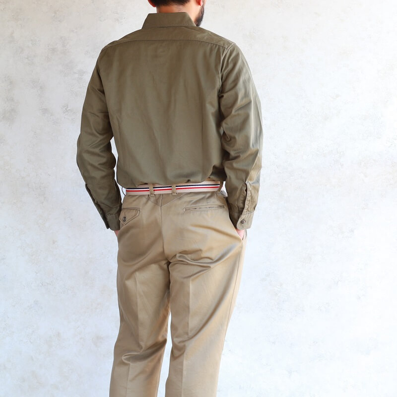 Buzz Rickson's バズリクソンズ HERRINGBONE WORK SHIRT ヘリンボーン ワークシャツ