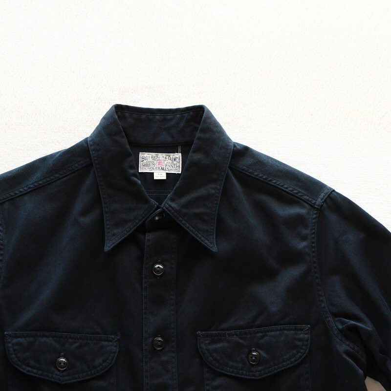 Buzz Rickson's バズリクソンズ HERRINGBONE WORK SHIRT ヘリンボーン ワークシャツ