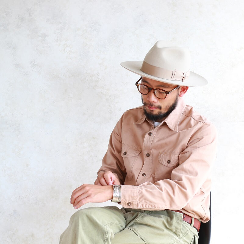 Buzz Rickson's バズリクソンズ HERRINGBONE WORK SHIRT ヘリンボーン ワークシャツ