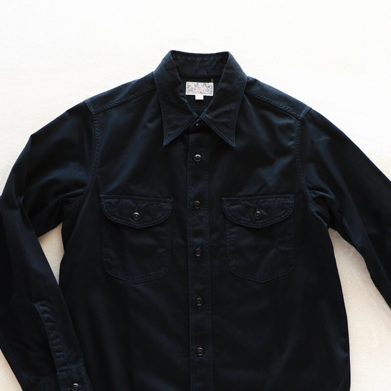 Buzz Rickson's バズリクソンズ HERRINGBONE WORK SHIRT ヘリンボーン ワークシャツ