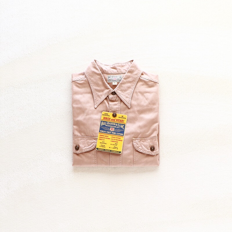 Buzz Rickson's バズリクソンズ HERRINGBONE WORK SHIRT ヘリンボーン ワークシャツ