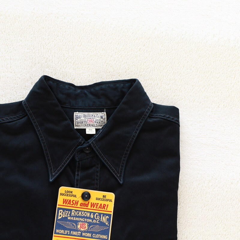 Buzz Rickson's バズリクソンズ HERRINGBONE WORK SHIRT ヘリンボーン ワークシャツ