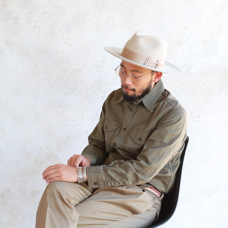 Buzz Rickson's バズリクソンズ HERRINGBONE WORK SHIRT ヘリンボーン ワークシャツ