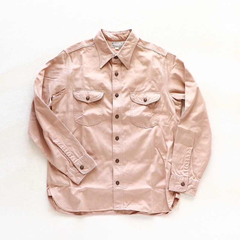 Buzz Rickson's バズリクソンズ HERRINGBONE WORK SHIRT ヘリンボーン ワークシャツ