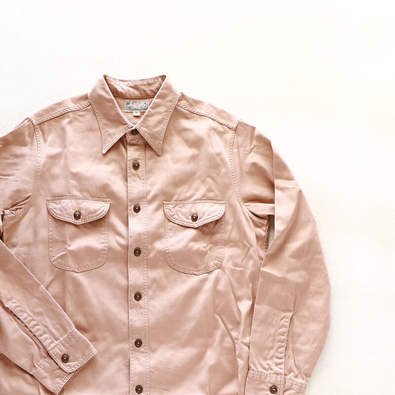 Buzz Rickson's バズリクソンズ HERRINGBONE WORK SHIRT ヘリンボーン ワークシャツ