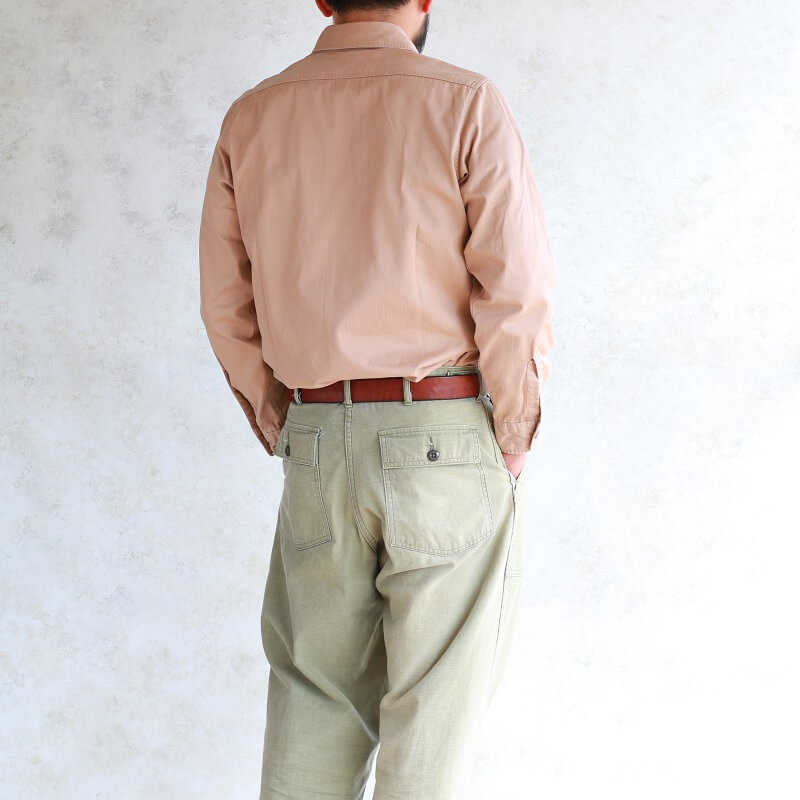 Buzz Rickson's バズリクソンズ HERRINGBONE WORK SHIRT ヘリンボーン ワークシャツ