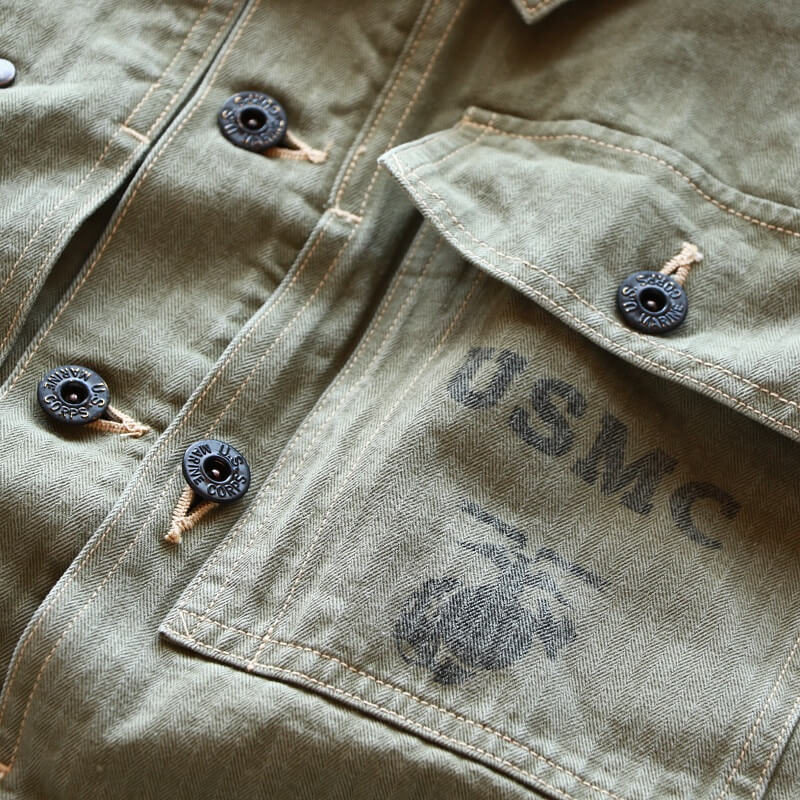 Buzz Rickson's バズリクソンズ HERRINGBONE U.S. MARINE COOP JACKET ヘリンボーンツイル USMC ジャケット