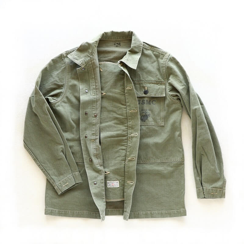 Buzz Rickson's バズリクソンズ HERRINGBONE U.S. MARINE COOP JACKET ヘリンボーンツイル USMC ジャケット