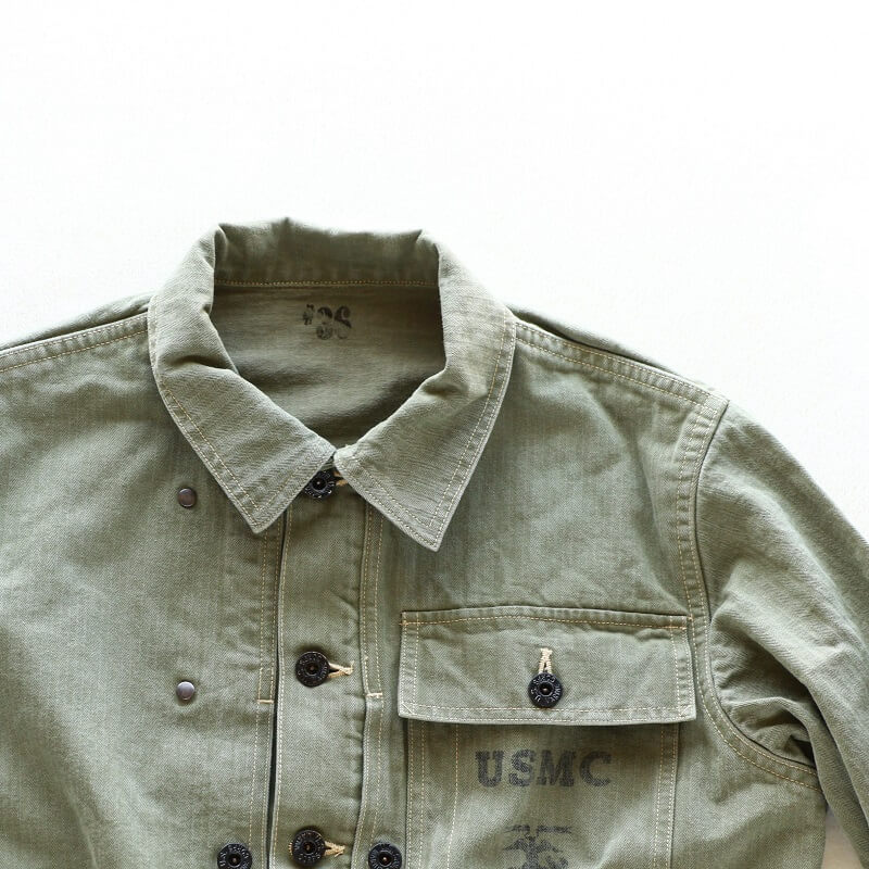 Buzz Rickson's バズリクソンズ HERRINGBONE U.S. MARINE COOP JACKET ヘリンボーンツイル USMC ジャケット