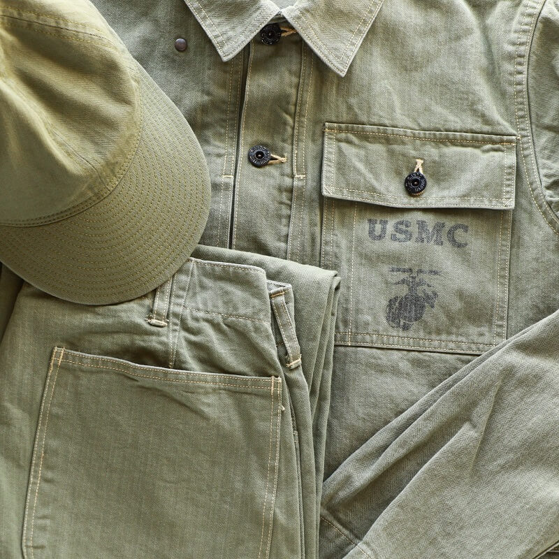 Buzz Rickson's バズリクソンズ HERRINGBONE U.S. MARINE COOP JACKET ヘリンボーンツイル USMC ジャケット