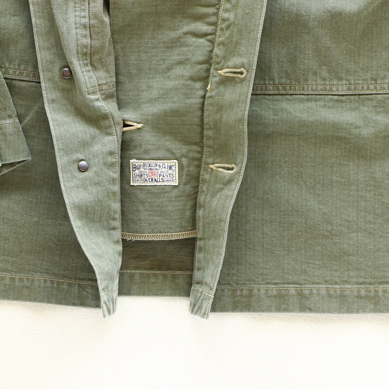 Buzz Rickson's バズリクソンズ HERRINGBONE U.S. MARINE COOP JACKET ヘリンボーンツイル USMC ジャケット