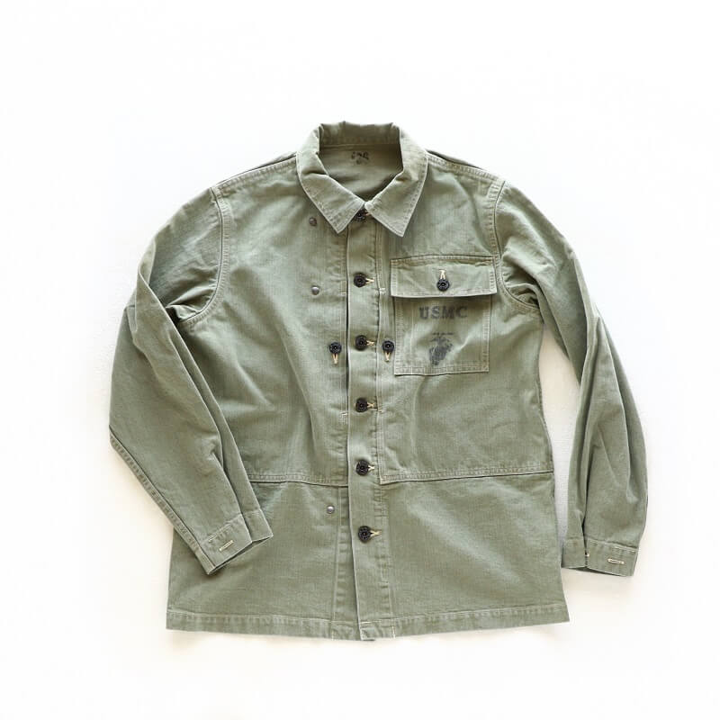 Buzz Rickson's バズリクソンズ HERRINGBONE U.S. MARINE COOP JACKET ヘリンボーンツイル USMC ジャケット