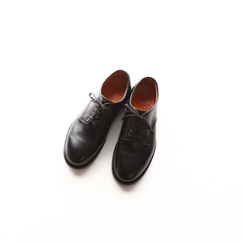 WHEEL ROBE ウィールローブ PLAIN TOE DERBY Last #1228 プレーントゥダービー BLACK