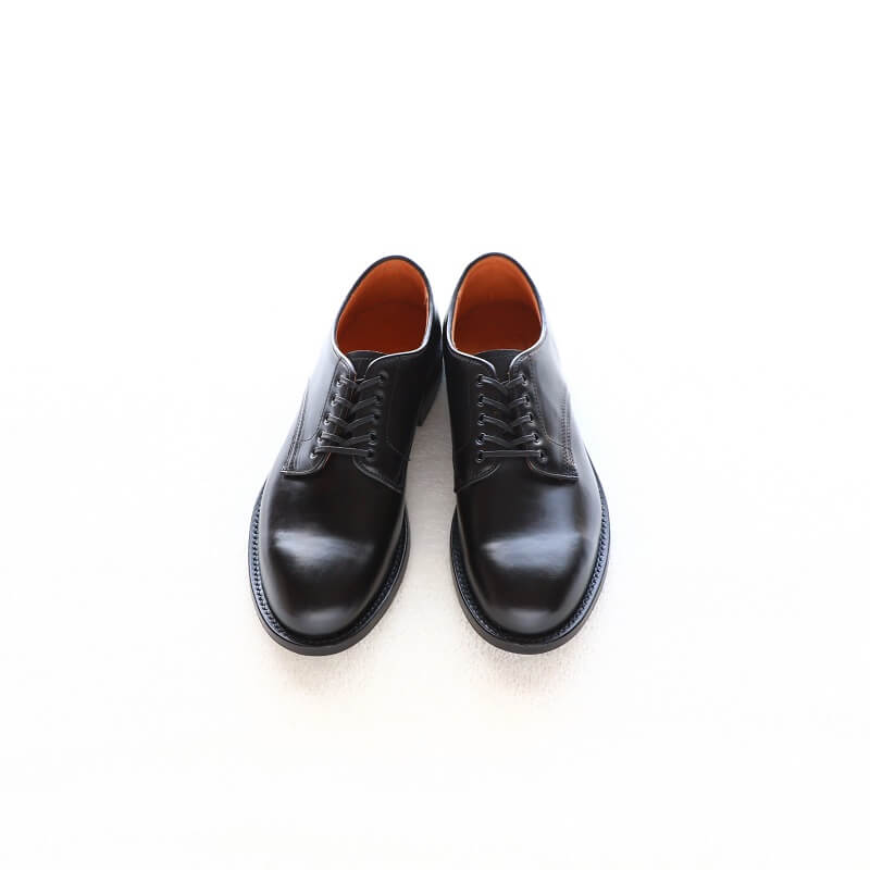 WHEEL ROBE ウィールローブ PLAIN TOE DERBY Last #1228 プレーントゥダービー BLACK