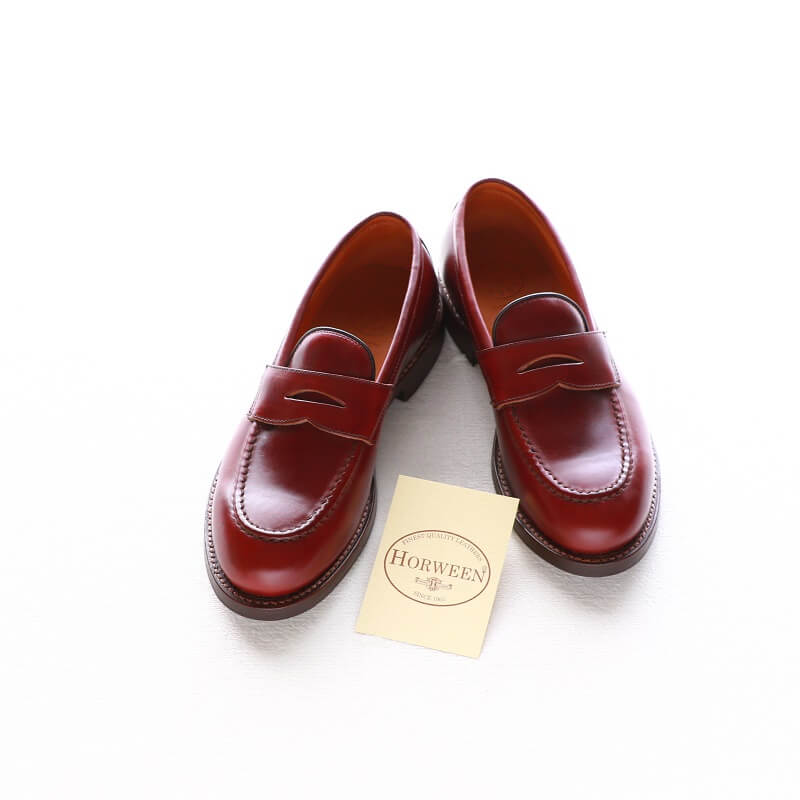 WHEEL ROBE ウィールローブ HEAVY STITCHING LOAFER Last #1228 ヘビーステッチングローファー BURGUNDY