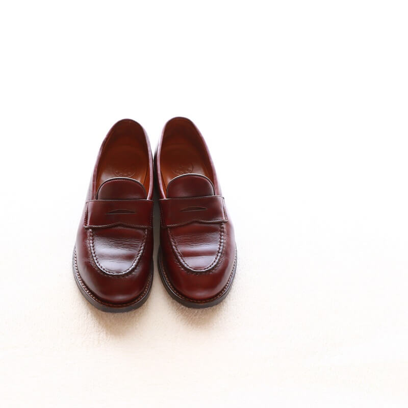 WHEEL ROBE ウィールローブ HEAVY STITCHING LOAFER Last #1228 ヘビーステッチングローファー BURGUNDY