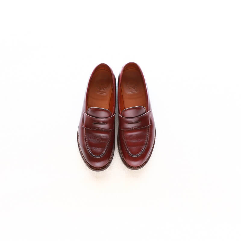 WHEEL ROBE ウィールローブ HEAVY STITCHING LOAFER Last #1228 ヘビーステッチングローファー BURGUNDY