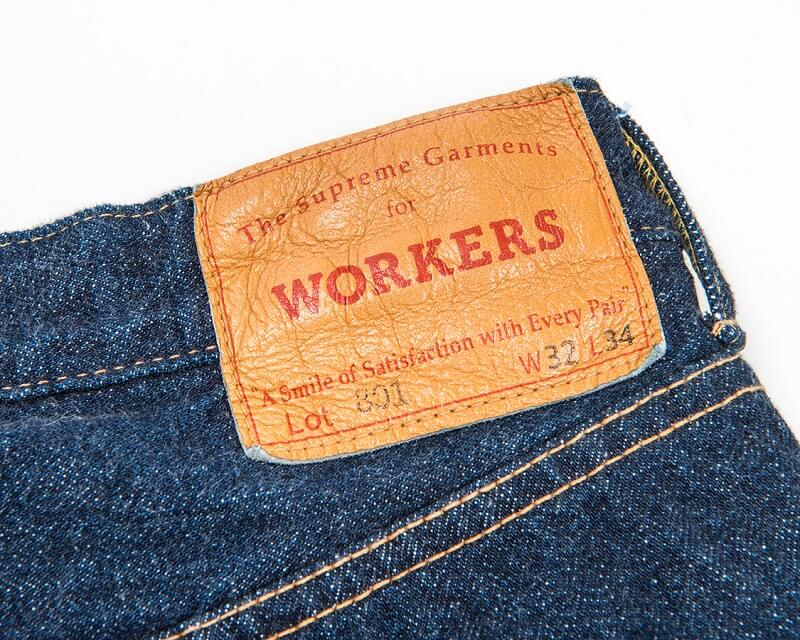 WORKERS ワーカーズ Lot 802 Slim Tapered Jeans スリムテーパードジーンズ