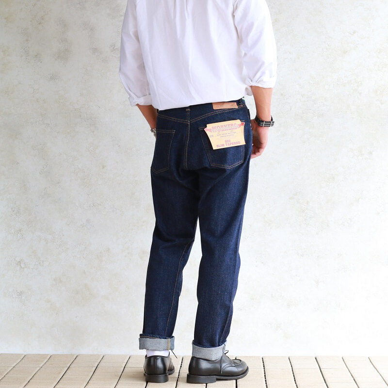 WORKERS ワーカーズ Lot 802 Slim Tapered Jeans スリムテーパードジーンズ