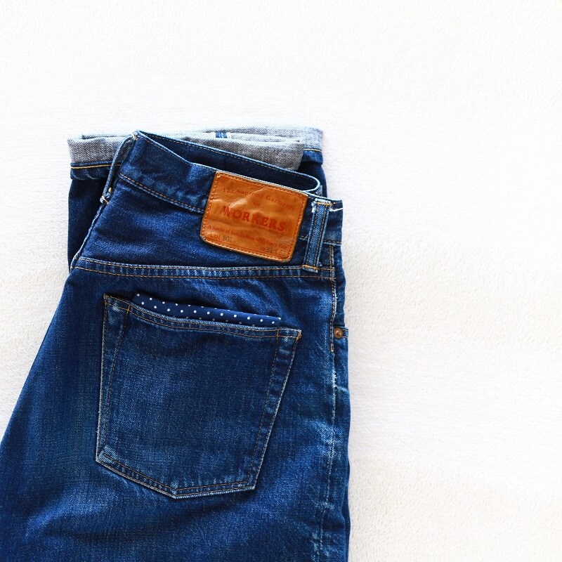 WORKERS ワーカーズ Lot 801 Straight Jeans ストレートジーンズ