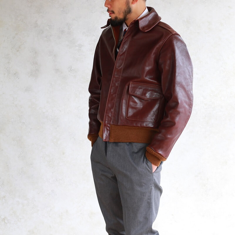 Buzz Rickson's バズリクソンズ Flight Jacket type A-2 Roughwear Clothing Co. A-2 フライトジャケット BR80253