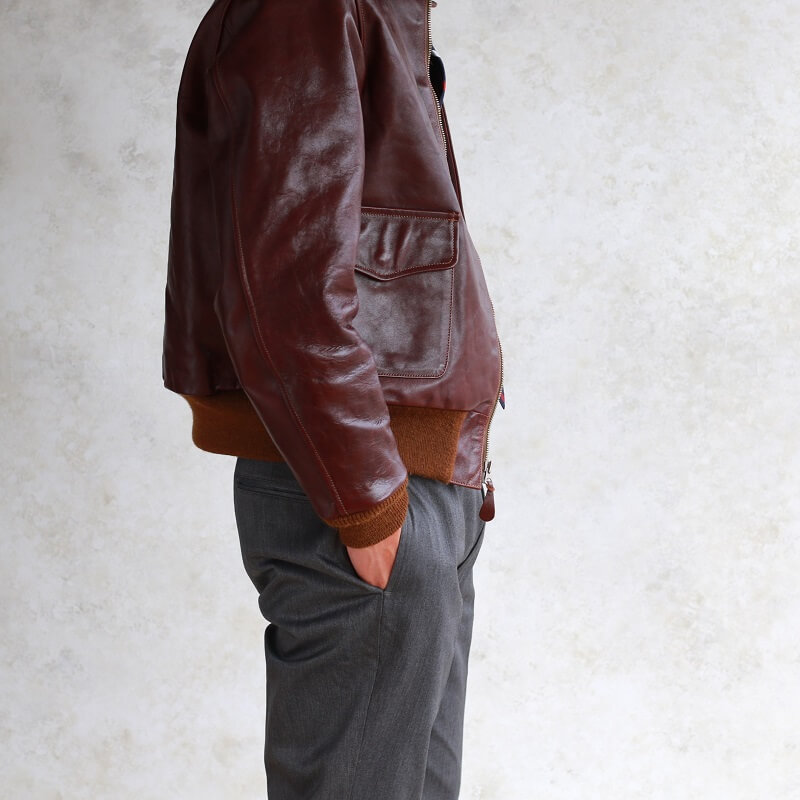 Buzz Rickson's バズリクソンズ Flight Jacket type A-2 Roughwear Clothing Co. A-2 フライトジャケット BR80253