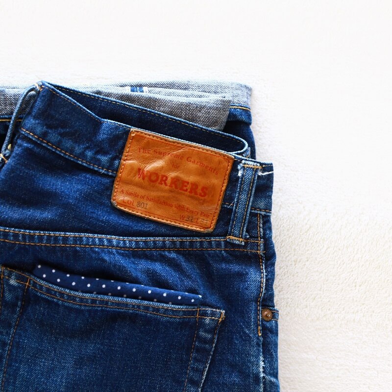 WORKERS ワーカーズ Lot 801 Straight Jeans ストレートジーンズ