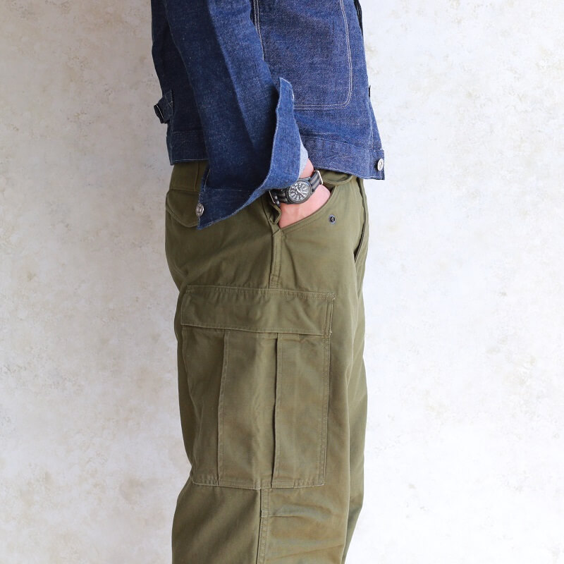 Buzz Rickson's バズリクソンズ TROUSERS SHELL,FILD,M-1951 SHORT LENGTH M-1951 トラウザース BR41962