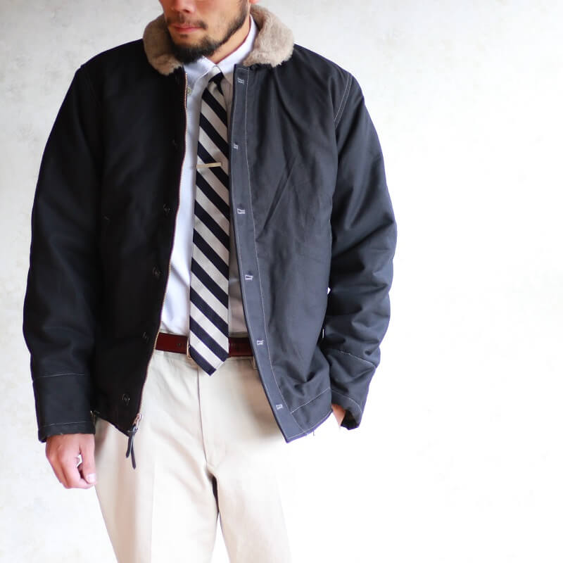 Buzz Rickson's バズリクソンズ N-1 DECK JACKET N-1 デッキジャケット ネイビー BR12030