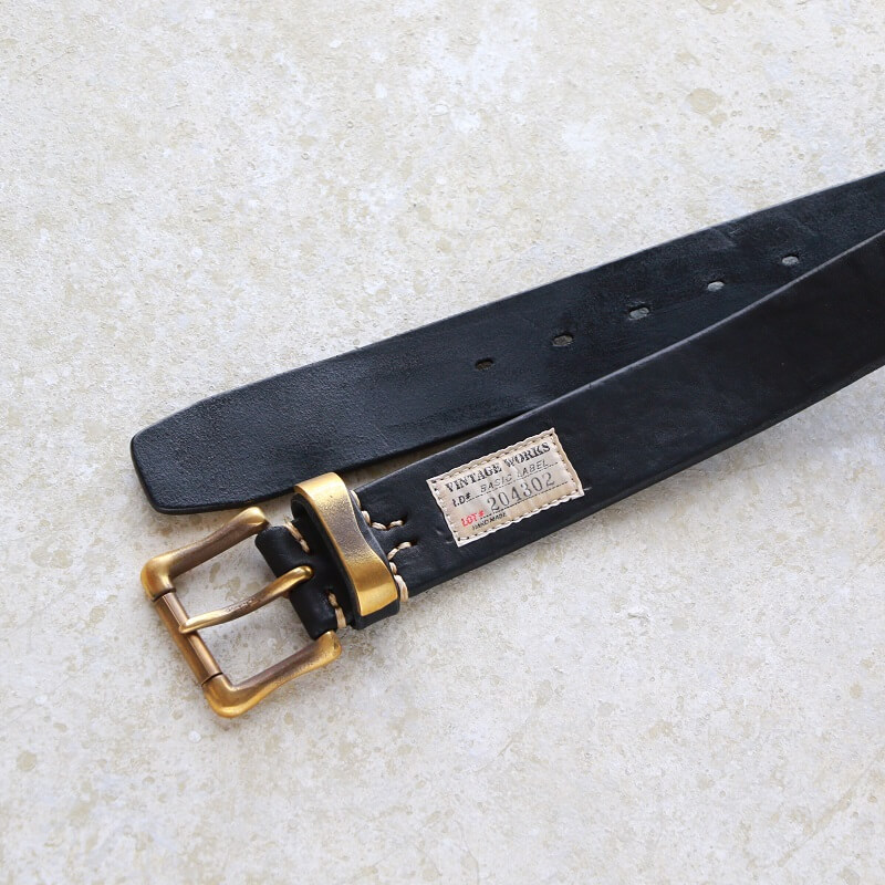 Vintage Works ヴィンテージワークス Leather belt 5Hole レザーベルト 5ホール DH5709