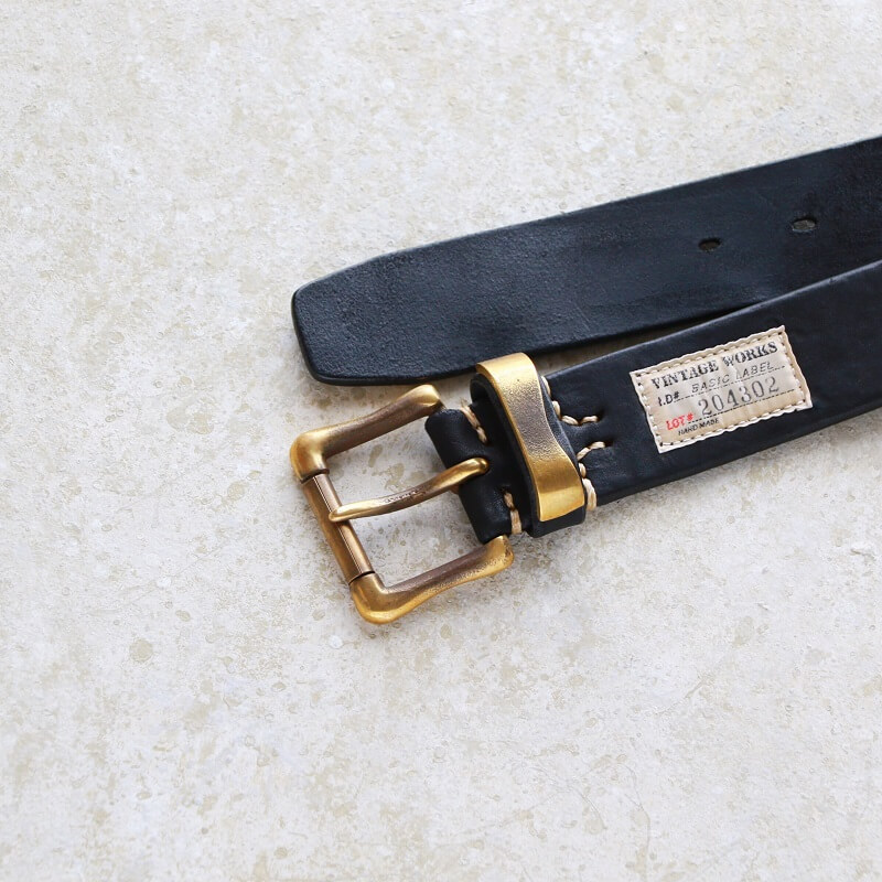 Vintage Works ヴィンテージワークス Leather belt 5Hole レザーベルト 5ホール DH5709