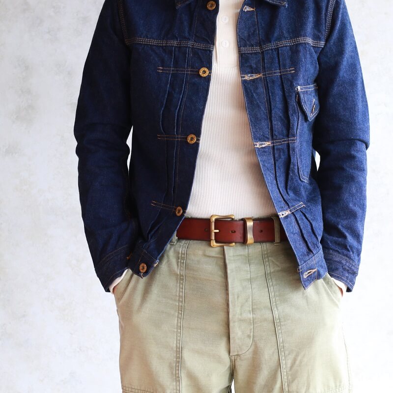 Vintage Works ヴィンテージワークス Leather belt 5Hole レザーベルト 5ホール DH5709