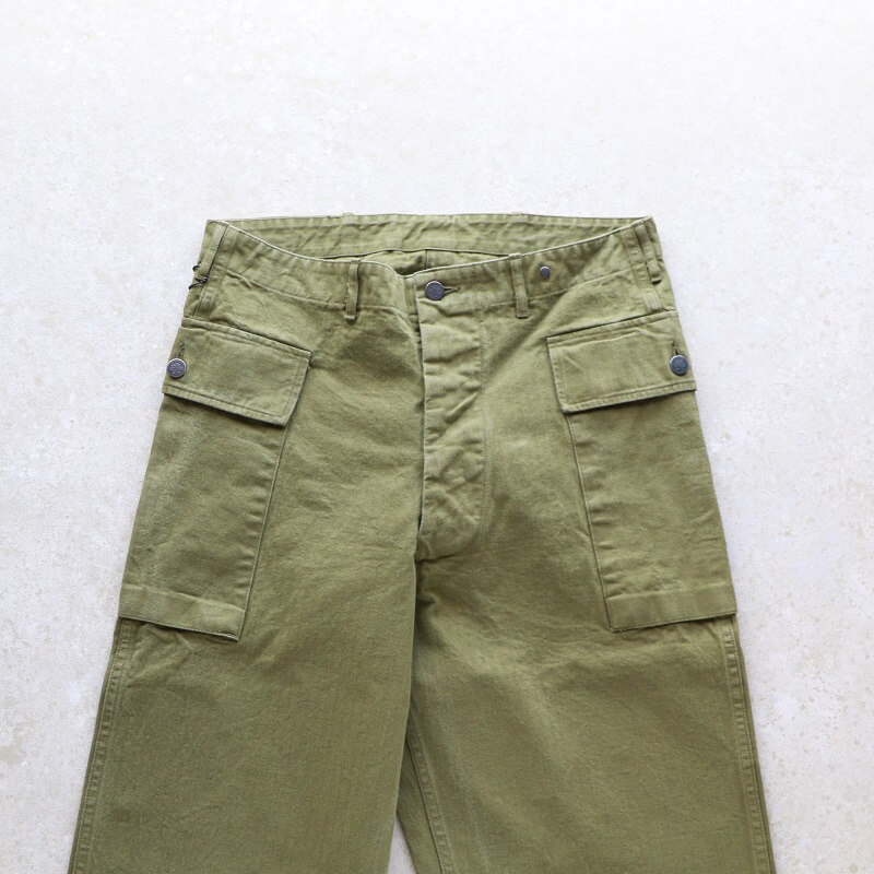 Buzz Rickson's バズリクソンズ TROUSERS,SPECIAL HERRINGBONE TWILL M-43 HBTトラウザース Qurious キュリアス 新潟 通販