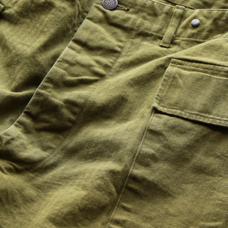 Buzz Rickson's バズリクソンズ TROUSERS,SPECIAL HERRINGBONE TWILL M-43 HBTトラウザース Qurious キュリアス 新潟 通販