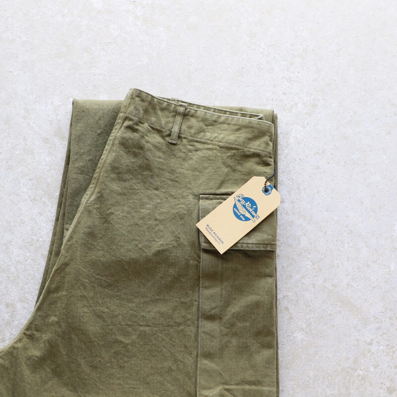 Buzz Rickson's バズリクソンズ TROUSERS,SPECIAL HERRINGBONE TWILL M-43 HBTトラウザース Qurious キュリアス 新潟 通販