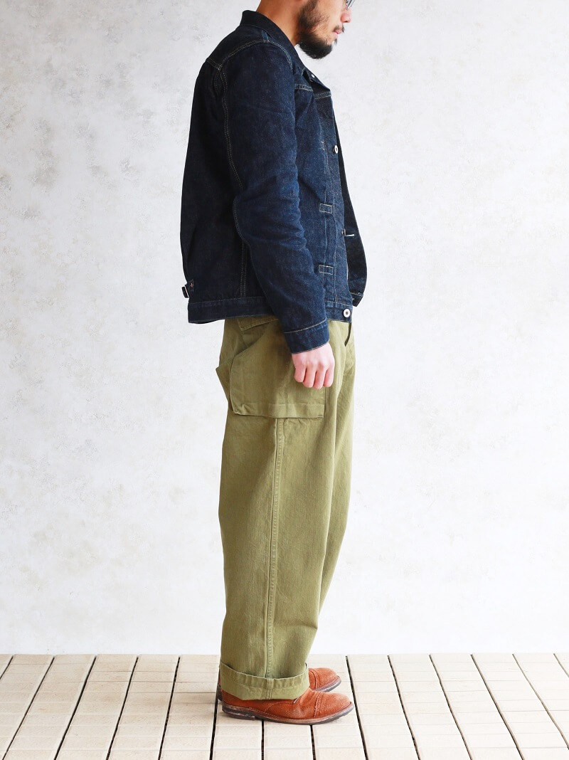 Buzz Rickson's バズリクソンズ TROUSERS,SPECIAL HERRINGBONE TWILL M-43 HBTトラウザース Qurious キュリアス 新潟 通販