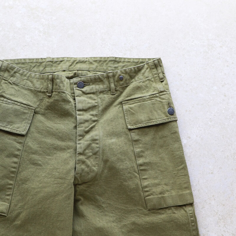 Buzz Rickson's バズリクソンズ TROUSERS,SPECIAL HERRINGBONE TWILL M-43 HBTトラウザース Qurious キュリアス 新潟 通販