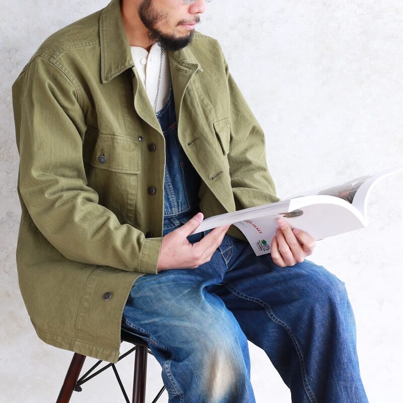 Buzz Rickson's バズリクソンズ JACKETS,HERRINGBONE TWILL SPECIAL TYPE M-43 HBTジャケット