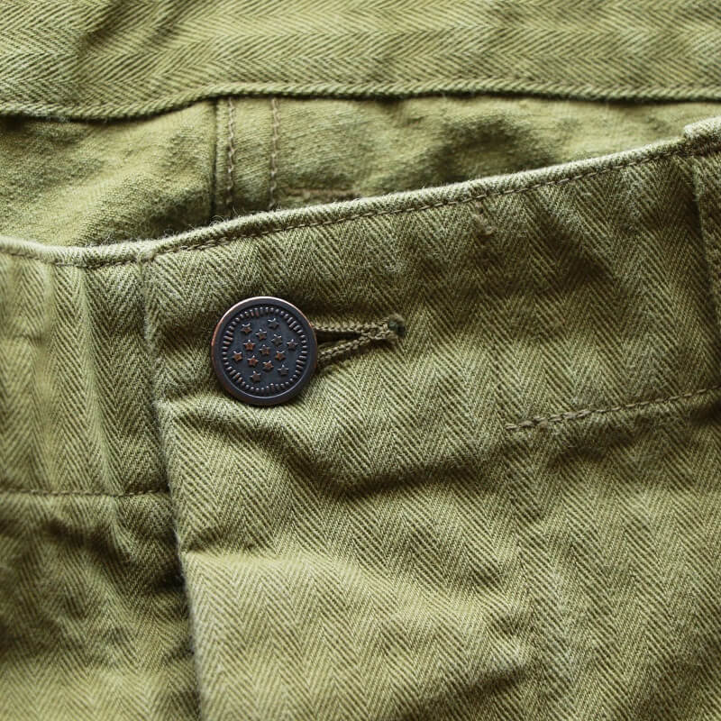 Buzz Rickson's バズリクソンズ TROUSERS,SPECIAL HERRINGBONE TWILL M-43 HBTトラウザース Qurious キュリアス 新潟 通販