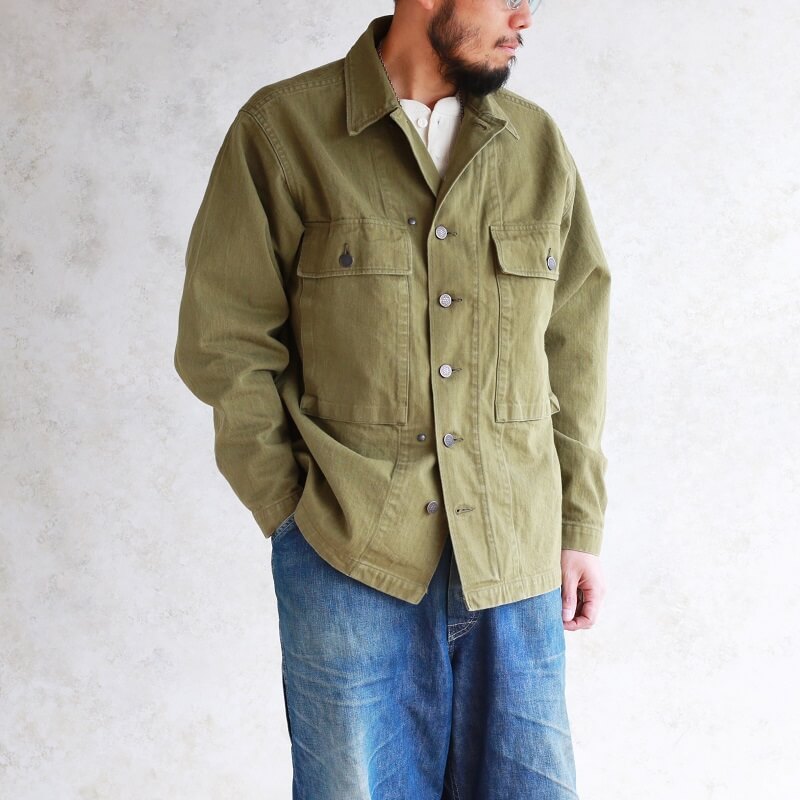 Buzz Rickson's バズリクソンズ JACKETS,HERRINGBONE TWILL SPECIAL TYPE M-43 HBTジャケット