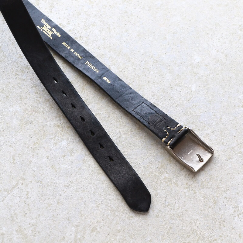 Vintage Works ヴィンテージワークス Leather belt 7Hole レザーベルト 7ホール DH5524