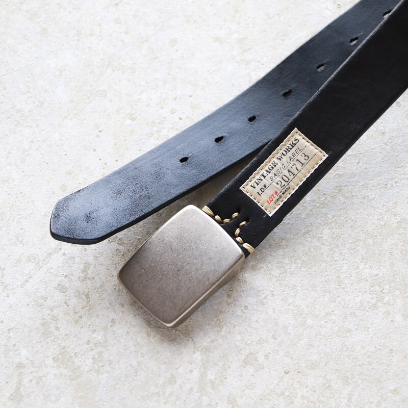 Vintage Works ヴィンテージワークス Leather belt 7Hole レザーベルト 7ホール DH5524