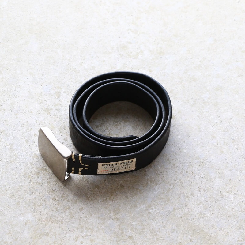 Vintage Works ヴィンテージワークス Leather belt 7Hole レザーベルト 7ホール DH5524