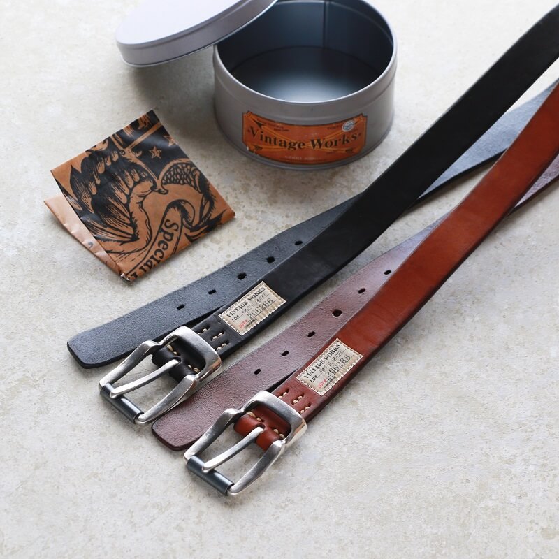 Vintage Works ヴィンテージワークス Leather belt レザーベルト DH5638