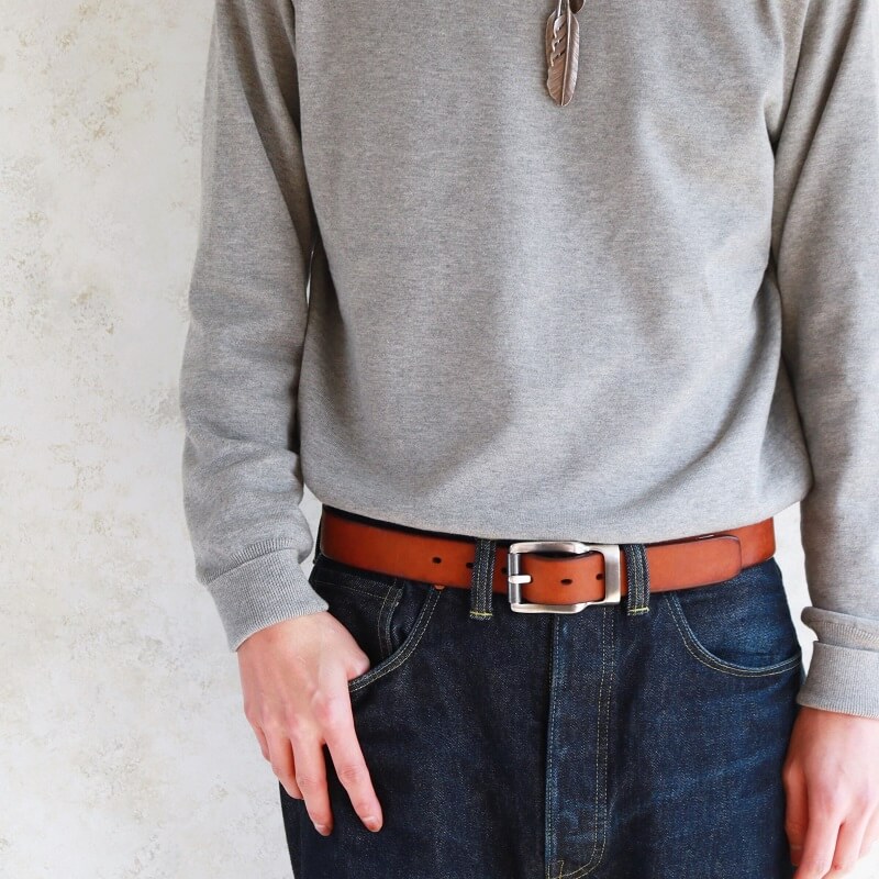 Vintage Works ヴィンテージワークス Leather belt レザーベルト