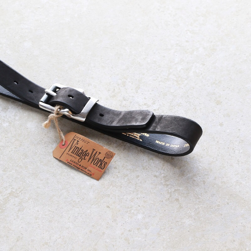 Vintage Works ヴィンテージワークス Leather belt レザーベルト DH5638