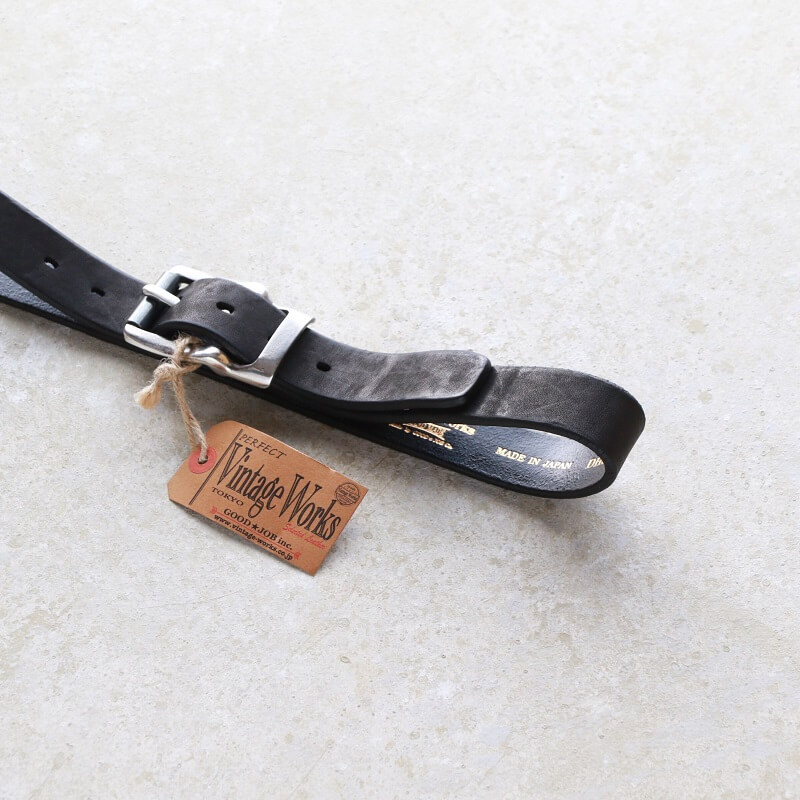 Vintage Works ヴィンテージワークス Leather belt レザーベルト DH5638